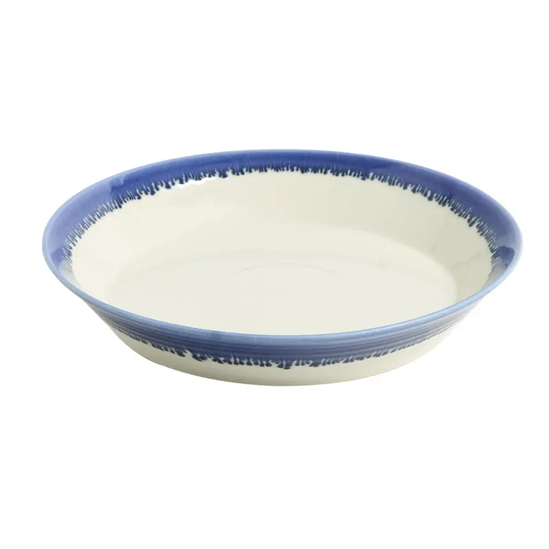 Royal Doulton 1815 Pacific Glaze Blue Low Serving Bowl – 31Cm Diameter 1