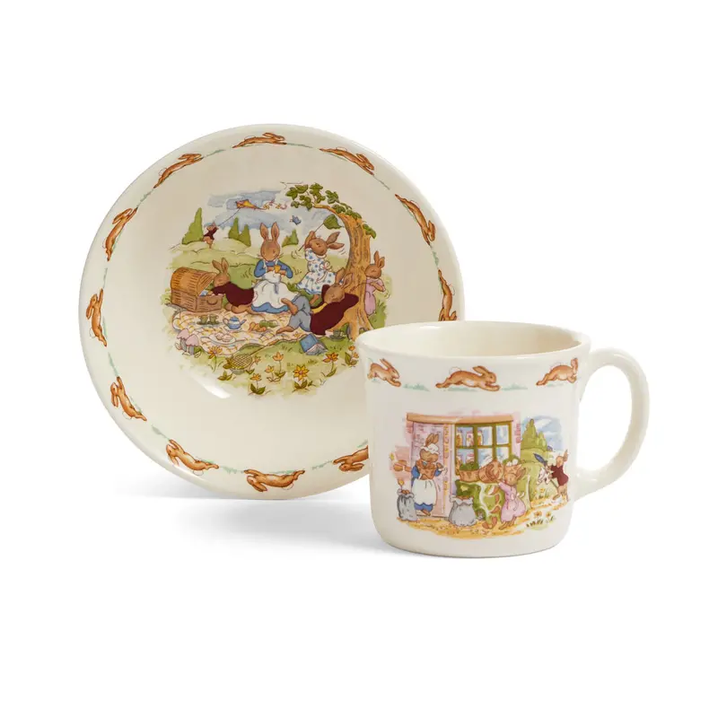 Royal Doulton Bunnykins Infant Bowl And Mug Gift Set (2-Piece) 1