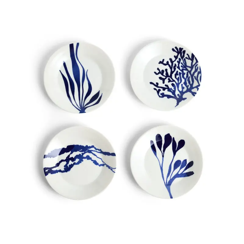 Royal Doulton Pacific Anniversary Mixed Pattern 16Cm Plates – Set Of 4 1