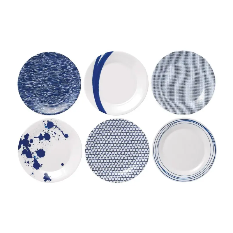 Royal Doulton Pacific Dinner Plates – 23.5Cm, Set Of 6 1