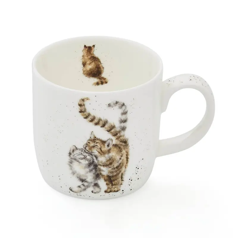 Royal Worcester Wrendale Cat-Themed Ceramic Mug – 310Ml 1