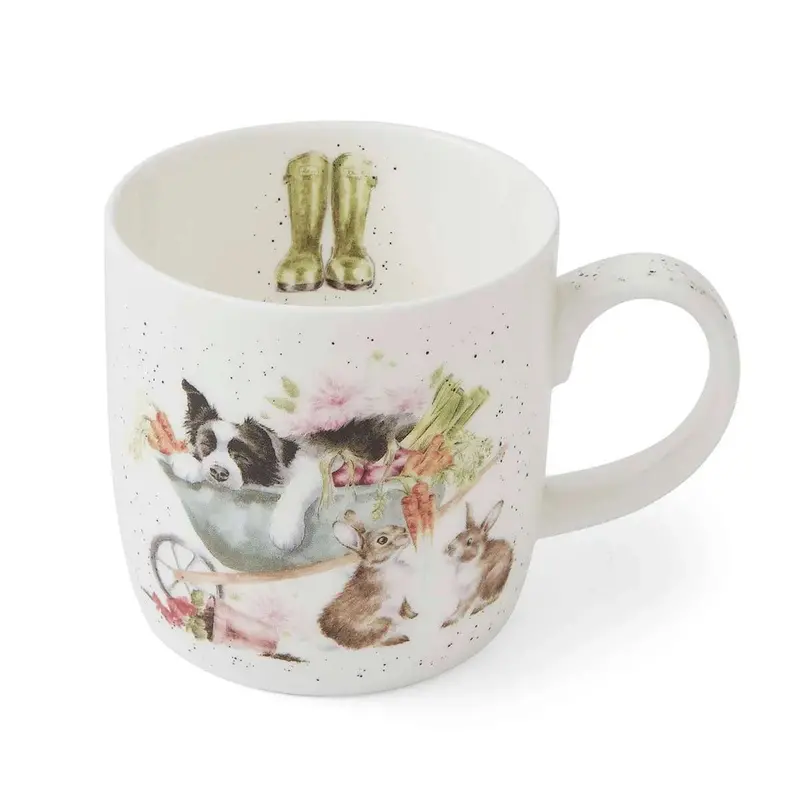 Royal Worcester Wrendale 'Sleeping On The Job' Humorous Mug – 310Ml 1