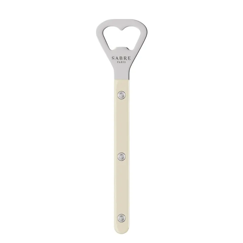 Sabre Bistrot Heavy-Duty Ivory Bottle Opener – 16Cm Solid Stainless Steel 1