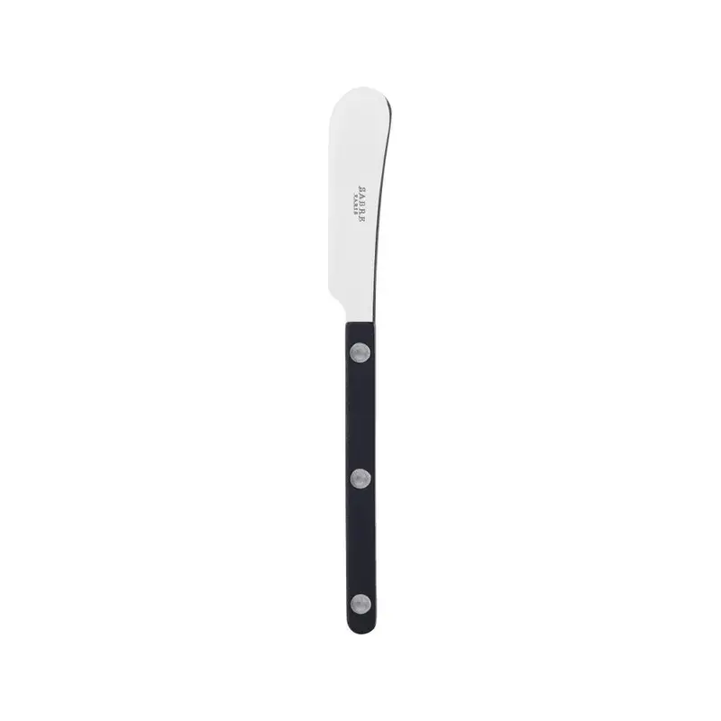 Sabre Bistrot Solid Black Spreader – 14Cm Polished Stainless Steel 1