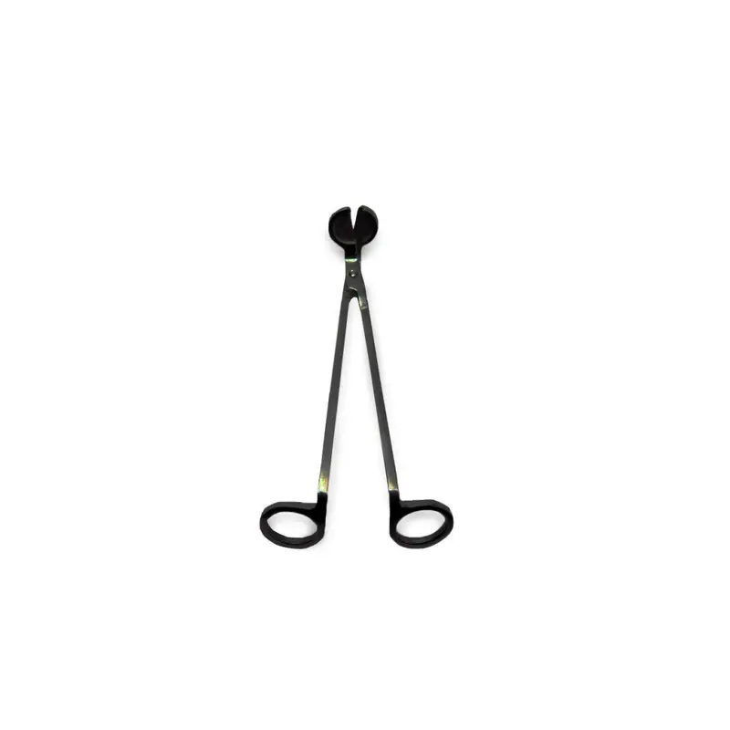 Saison Black Stainless Steel Wick Trimmer – Precision Candle Care Tool 1