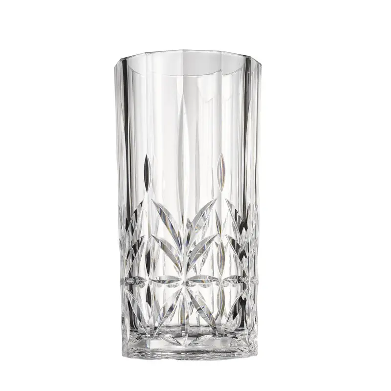 Saltwater Embossed Highball Glass – 560Ml, Unbreakable Design 1