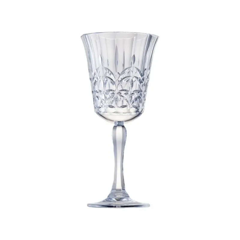Saltwater Embossed Unbreakable Wine Glass – 290Ml 1