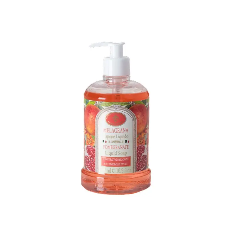 Saponificio Artigianale Fiorentino Pomegranate Liquid Hand Soap – 500 Ml 1