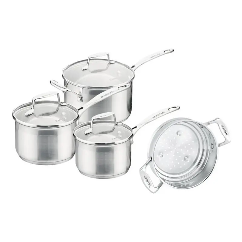 Scanpan Impact Premium Cookware Set – 4-Piece 1