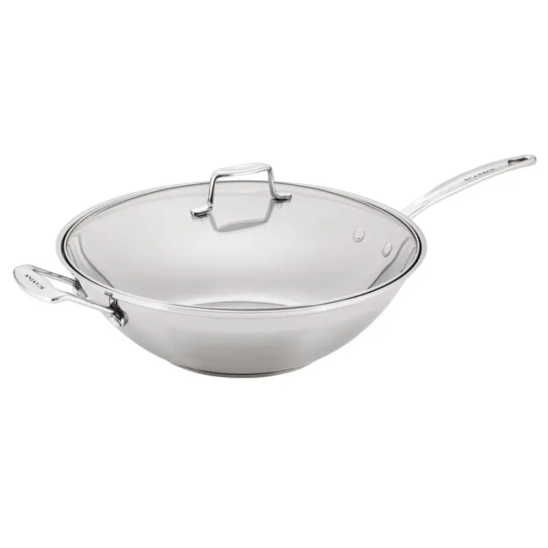Scanpan Impact Wok – 32Cm Heavy-Duty Stir-Fry Pan 1