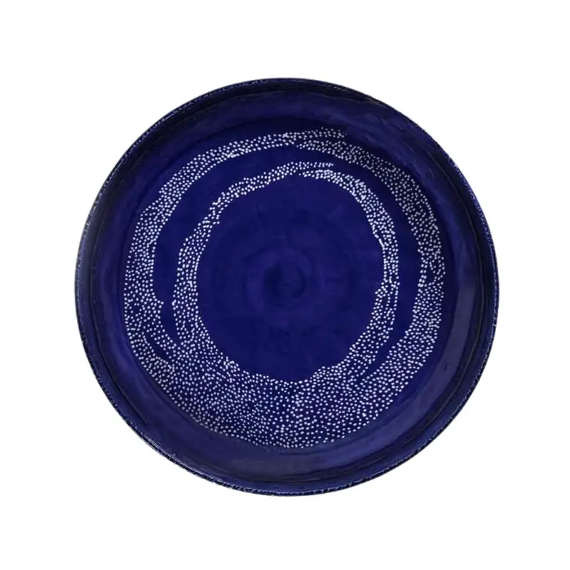 Serax Ottolenghi Blue Serving Bowl – Handcrafted Stoneware, 36 Cm Diameter 1