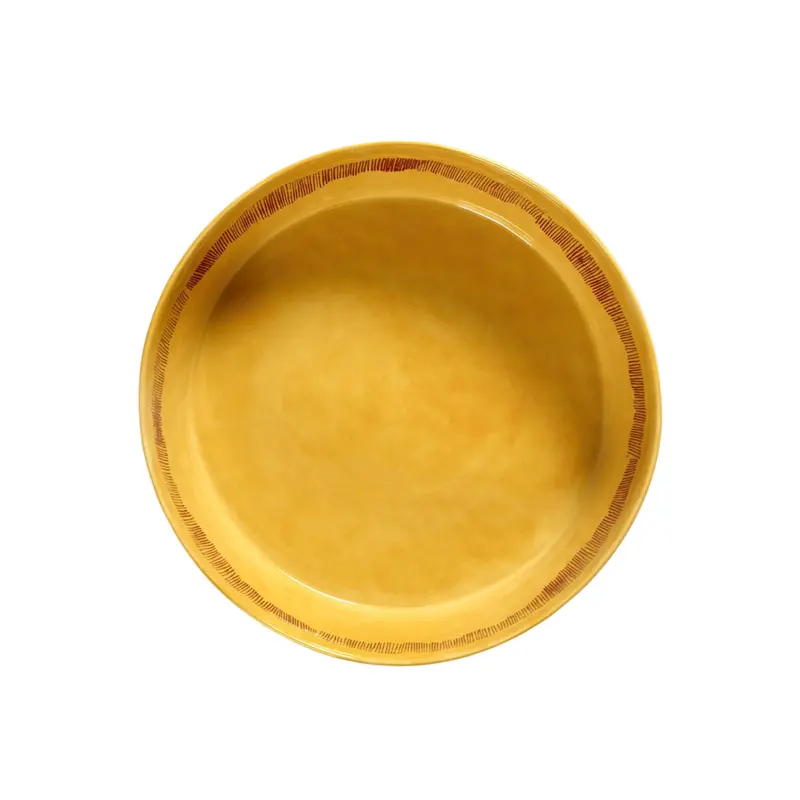 Serax Ottolenghi Feast Yellow Salad Bowl – 28 Cm Ceramic 1