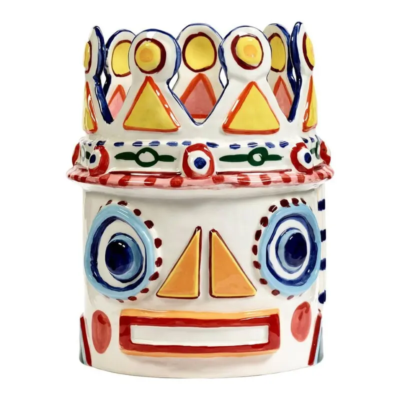 Serax Ottolenghi Sicily Vase – Style 02, Handcrafted Mixed Glaze Design 1