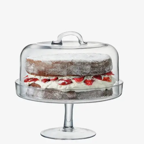 Serve Cake Stand With Dome Cover – 26.5 Cm Diameter 1