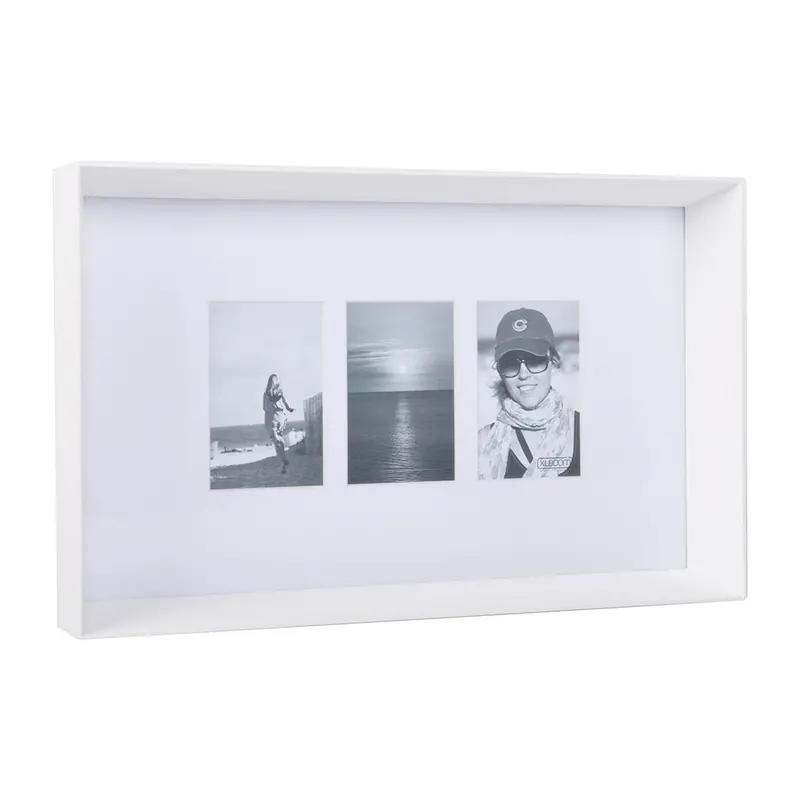 Set Of 3 Prado White Photo Frames – 10X15Cm Each 1