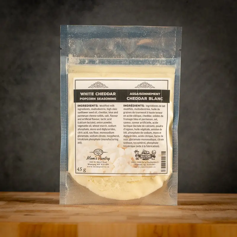 Sharp White Cheddar Popcorn Topping 1