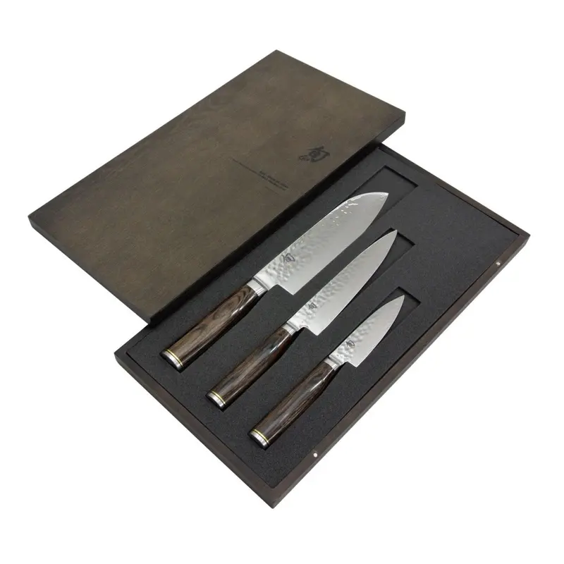 Shun Premier 3-Piece Asian Knife Set 1