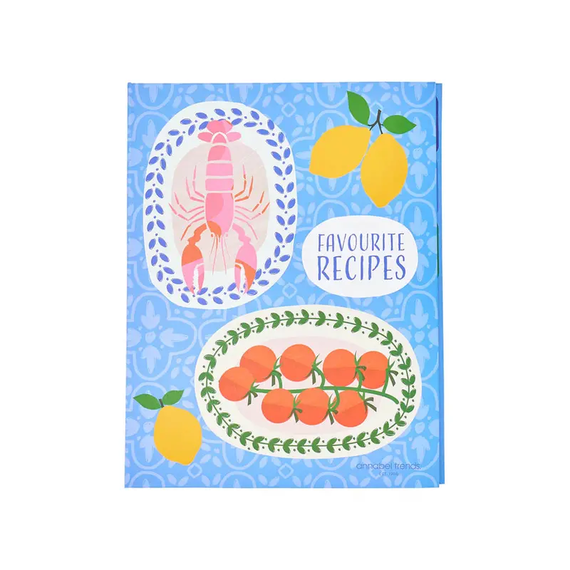 Sicilian-Inspired Recipe Organizer Binder 1