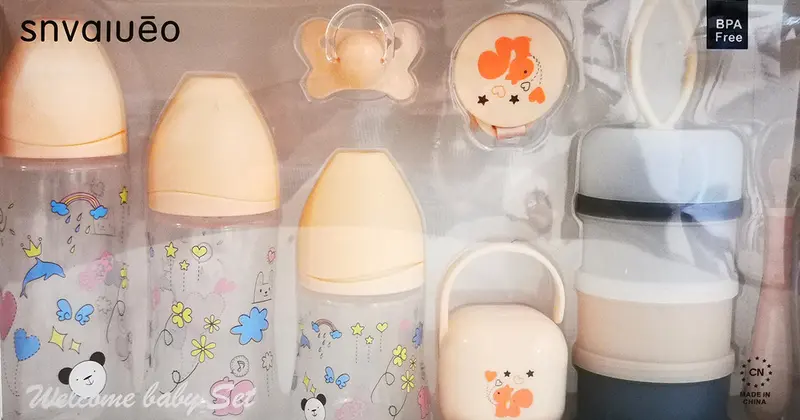 Snvaiueo Premium 8-Piece Baby Bottle Set 1