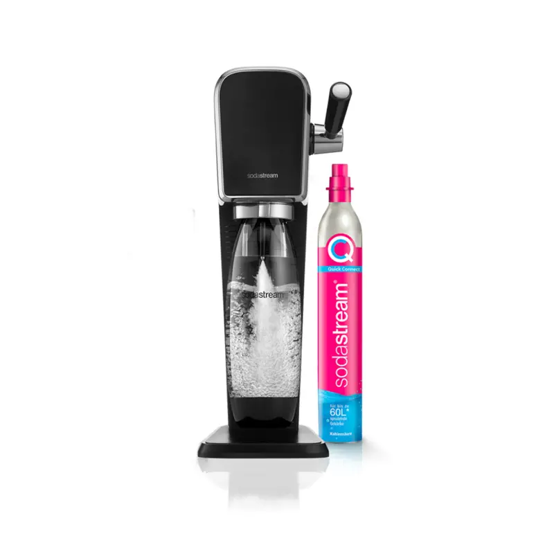 Sodastream Art Sparkling Water Maker – Compact Black Home Carbonation System 1