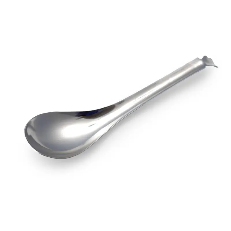 Solid Stainless Steel Kitchen Spoon – 6.2 Inch Length, Ergonomic Handle 1