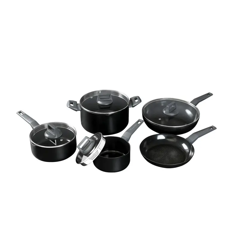 Stanley Rogers Statement Ceramic Non-Stick Cookware Set – 5-Piece 1