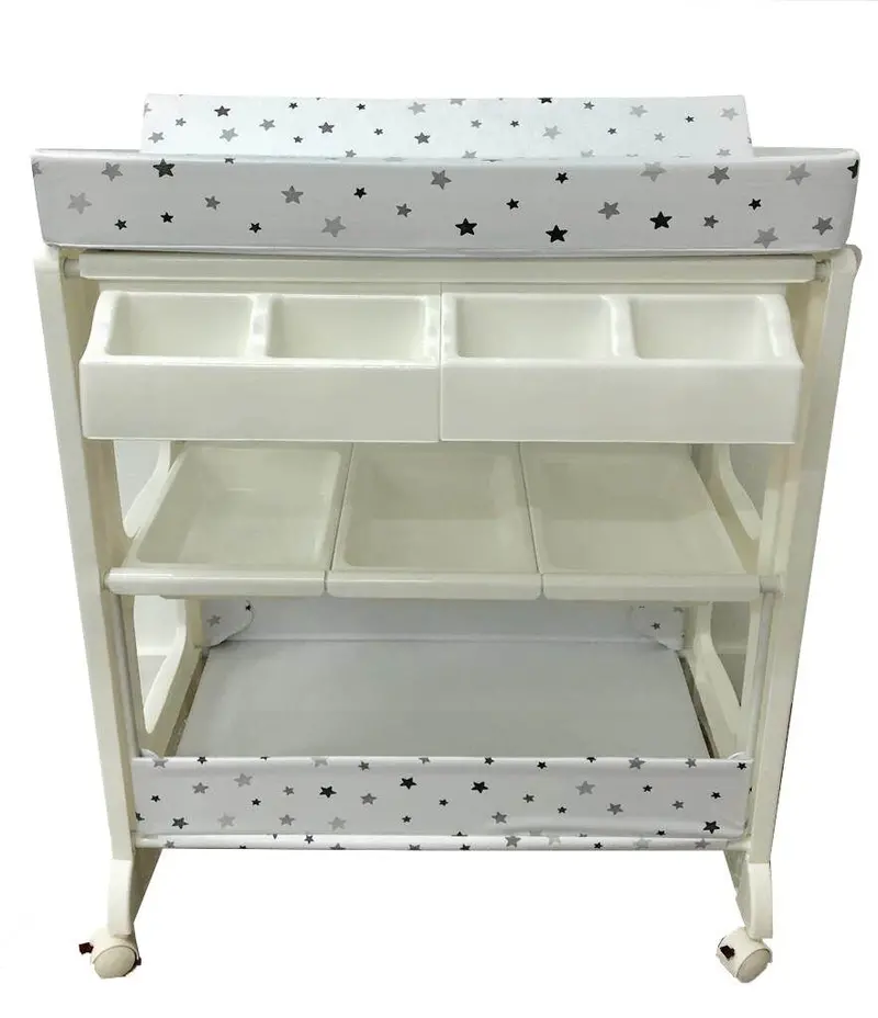 Star-Themed Compact Bath Organizer For Infants 1