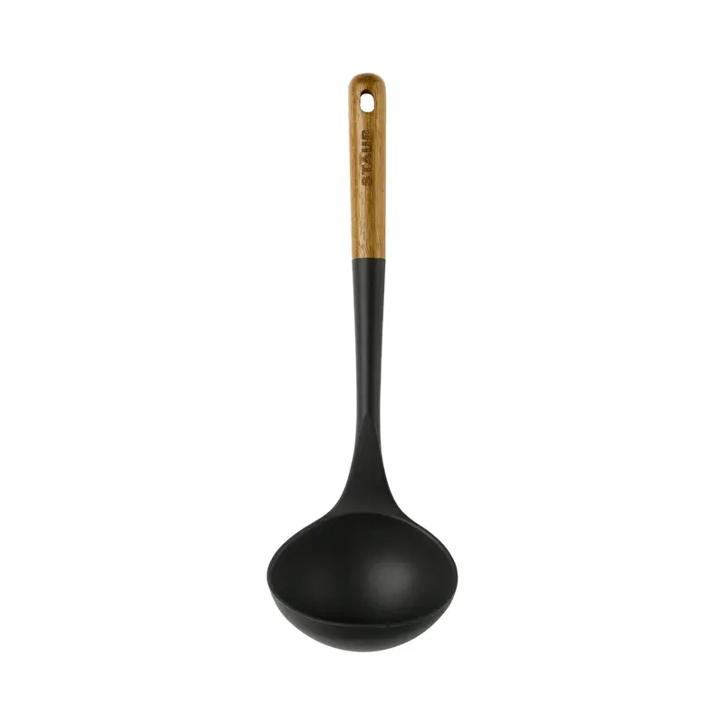 Staub Stainless Steel Soup Ladle With Ergonomic Handle 1