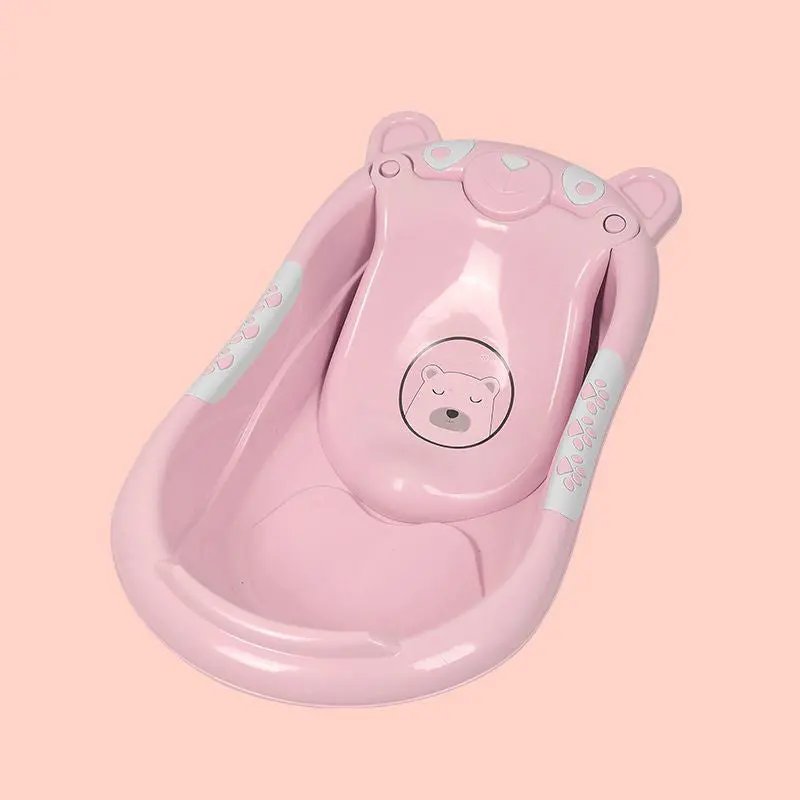 Supportive Baby Bath Tub With Ergonomic Backrest – Blush Pink 1