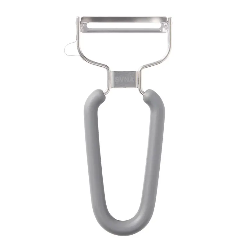 Svna Professional Y-Peeler – Stainless Steel Blade, Grey Handle 1