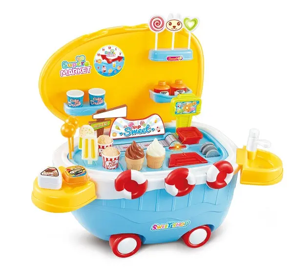 Sweet Shop 3-In-1 Pretend Play Set In Blue 1