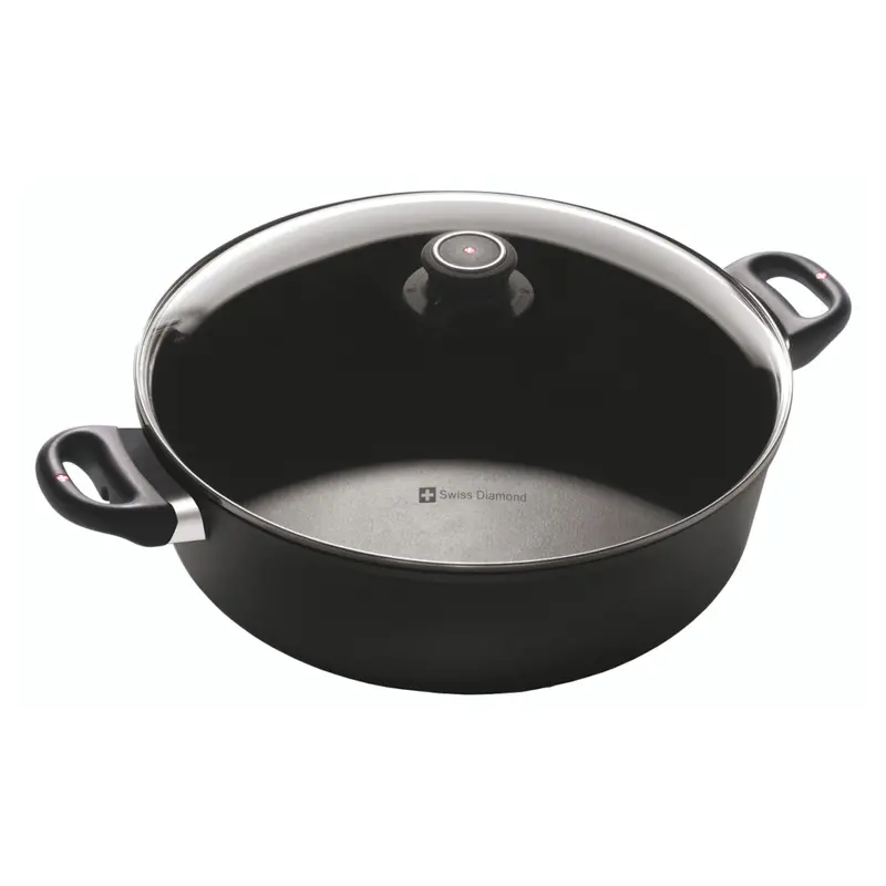 Swiss Diamond Xd Classic 32Cm Induction Braiser With Lid – 4.5L Heavy-Duty Cookware 1