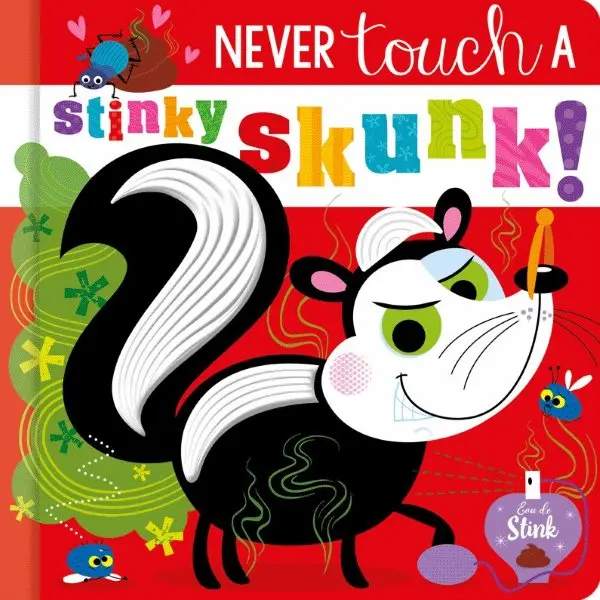 Tactile Learning Book: No Touching The Stinky Skunk! 1