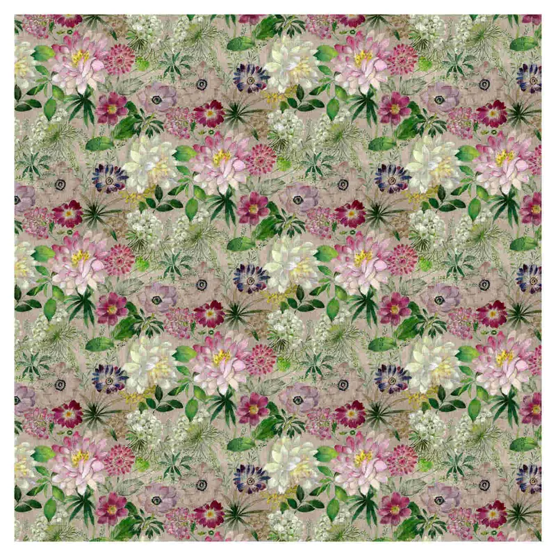 Tessitura Toscana La Vie En Rose Round Tablecloth – 175Cm Diameter 1