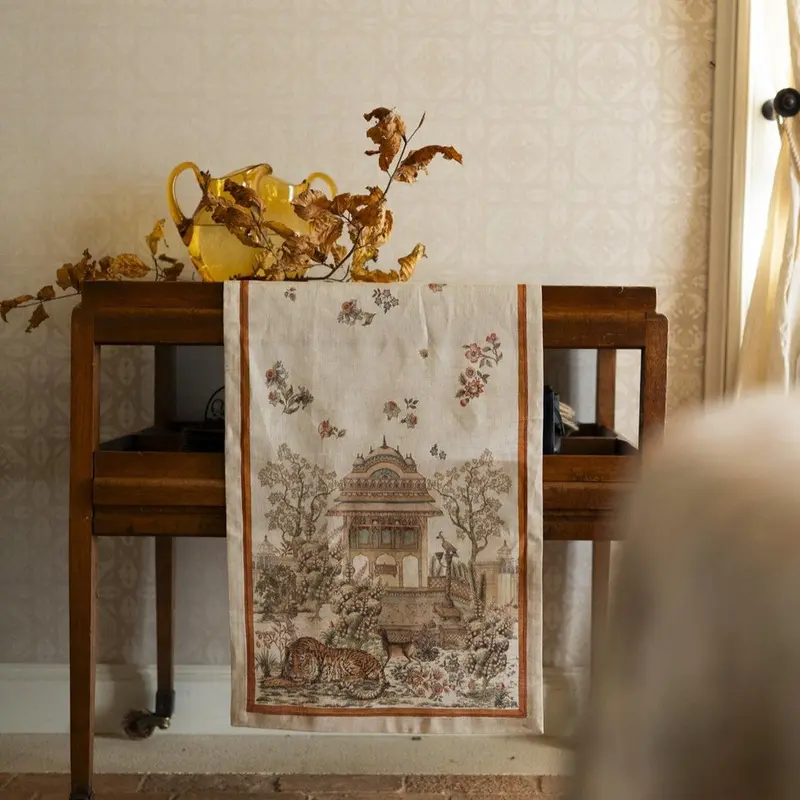 Tessitura Toscana Telerie Mudra Linen Tablecloth – 170 × 270 Cm 1