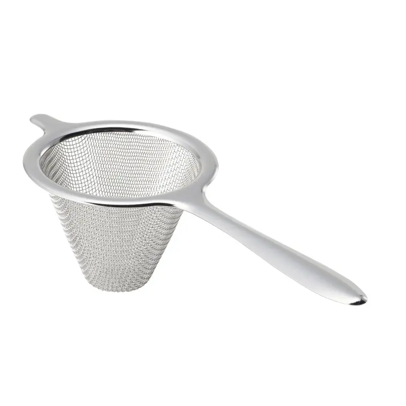Three Snow 14-Mesh Stainless Steel Cocktail Strainer – 3.75 Inch Diameter 1