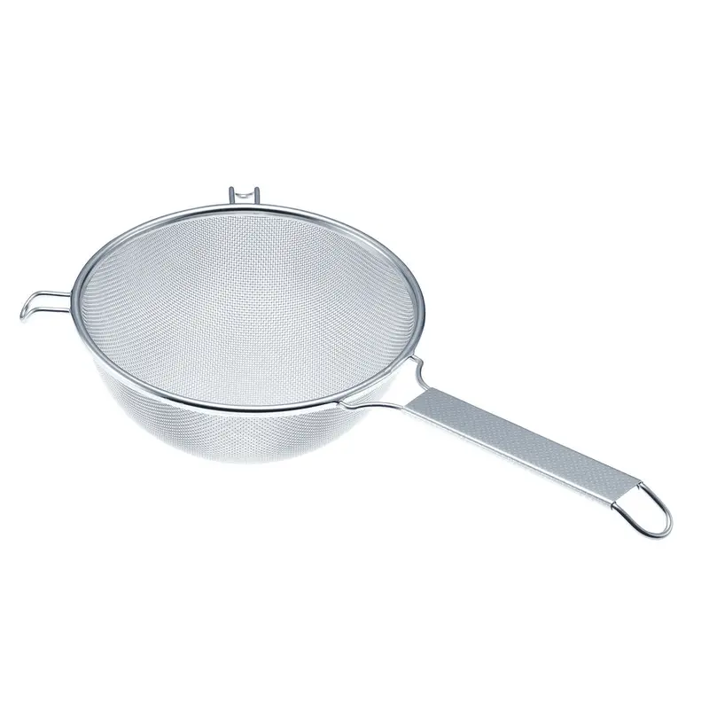 Three Snow Heavy-Duty Fine Mesh Strainer – 8.5 Inch Diameter 1
