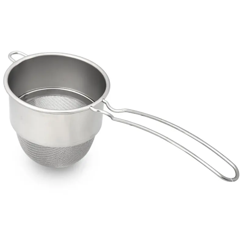 Three Snow Stainless Steel Chakoshi – Fine-Mesh Deep Tea Strainer, 3.25" Diameter 1