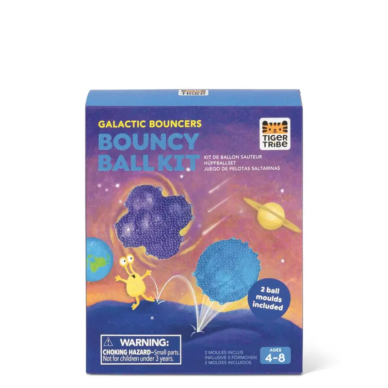 Tiger Tribe Galactic Bouncers – Glow-In-The-Dark Bouncy Ball Kit 1