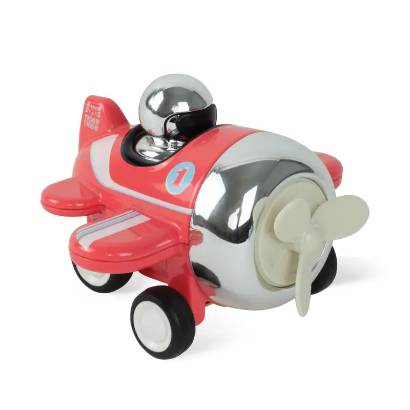 Tiger Tribe Presto Planes – Red Die-Cut Flying Toy Set 1