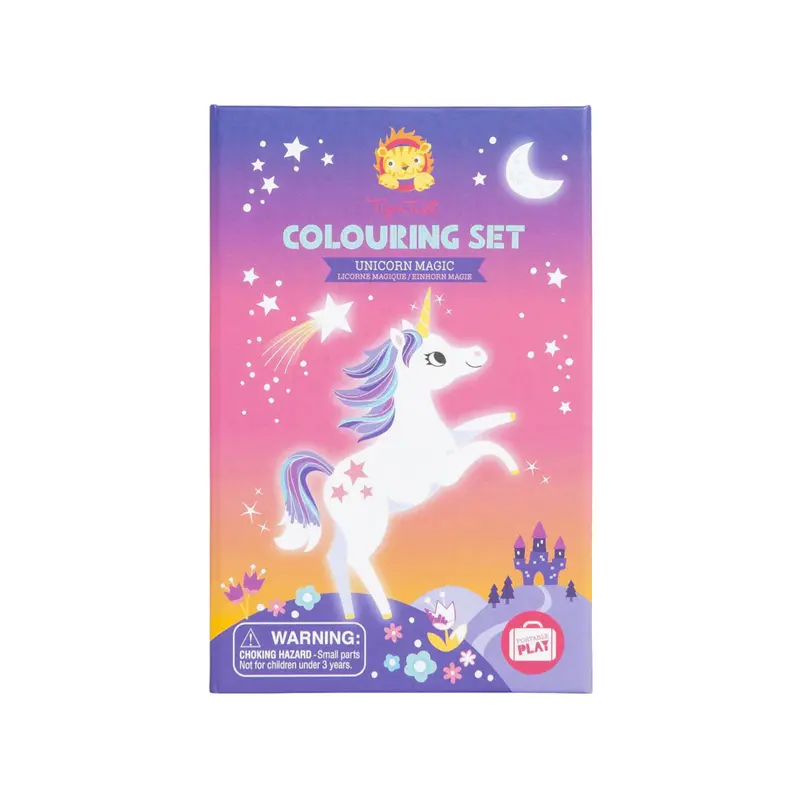 Tiger Tribe Unicorn Magic Colouring Set – Creative Art Kit For Kids 1
