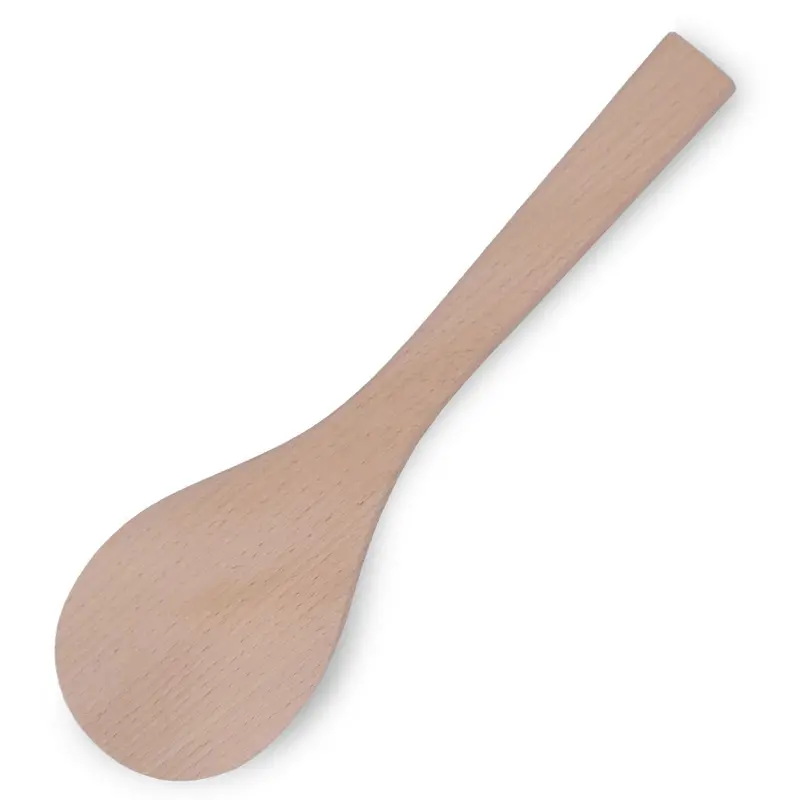 Traditional Japanese Rice Paddle (Shamoji) – Medium 14.2-Inch Wooden Spatula 1