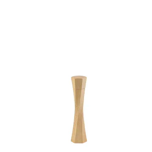 Twist Salt And Pepper Grinder – Light Wood Finish 1