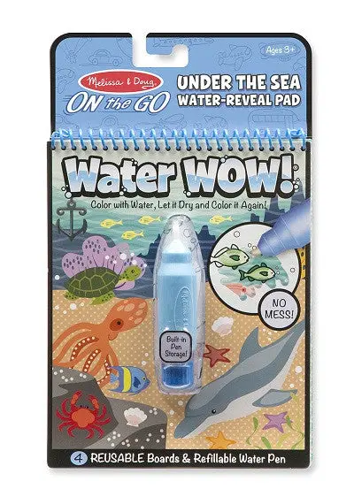 Under The Sea Water-Reveal Activity Pad – On-The-Go Travel Toy 1