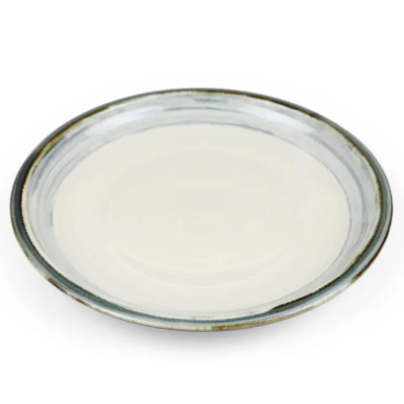 Unkai Blue Thick-Rim Ceramic Dinner Plate – 9.6 Inch Diameter 1