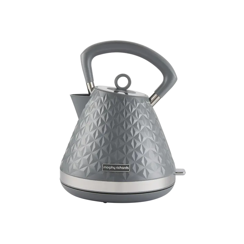 Vector 1.5L Pyramid-Shaped Grey Electric Kettle 1