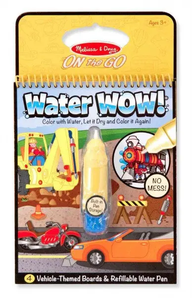 Vehicles Water-Reveal Pad – On-The-Go Activity Book 1