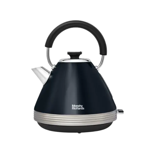 Venture Retro 1.5L Pyramid Kettle In Onyx Black 1