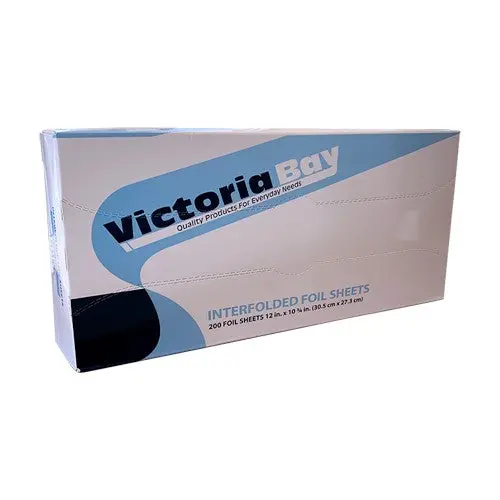 Victoria Bay Aluminum Foil Sheets – 9" × 10.75", 200 Count 1