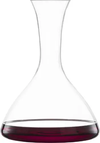 Vivid Senses Hand-Blown Glass Decanter – Elegant Pouring Design 1